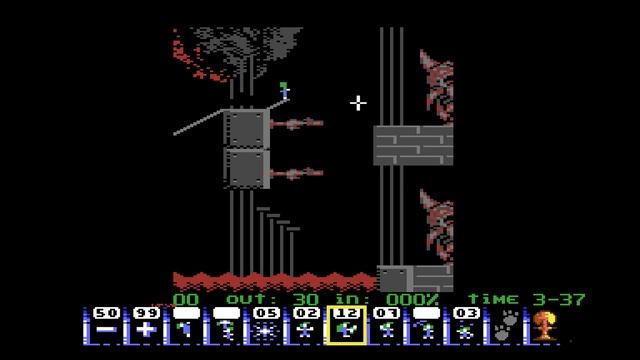 Commodore 64 Longplay [091] Lemmings (EU)