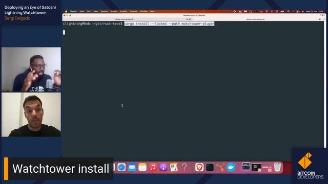 Deploying an Eye of Satoshi Lightning Watchtower смотреть онлайн