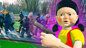 КАК УБИТЬ КУКЛУ ИЗ ИГРЫ В КАЛЬМАРА?? (Крутые детки) Cool Kids