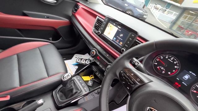 2017 KIA RIO 1.0 T GDI FIRST EDITION Petrol in Red for sale Castle Motors смотреть онлайн