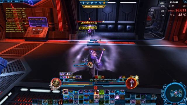 Swtor | Lightning Sorcerer Parse | 6.0 | 26,0k Dps смотреть онлайн