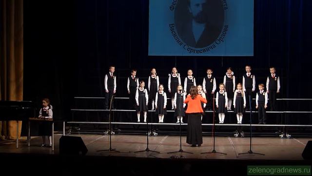 Хор 1-3 классов средней общеобразовательной школы "Спас" - Рождественская композиция смотреть онлайн