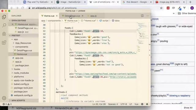 NativeScript Vue (Part-6): food reviews смотреть онлайн