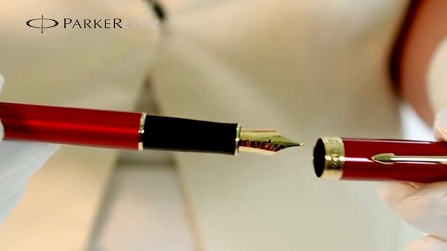1859476 Перьевая ручка Parker (Паркер) Sonnet Red Laquer GT F 18К смотреть онлайн