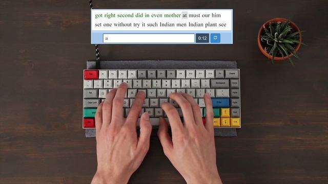 Vortex Race 3 Sound Test - Cherry MX Blue смотреть онлайн