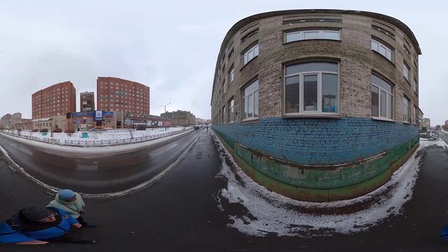 ТЦ Брусничка / Техникум / Почта банк / Норильск / VR 360° / смотреть онлайн