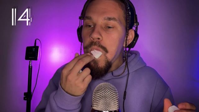 ЧЕЛЛЕНДЖ ASMR. Полный рот маршмелоу и звуки рта? смотреть онлайн