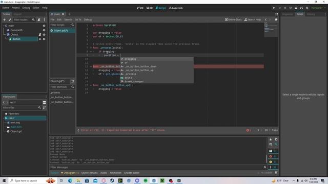 Godot 4 Drag Object Tutorial смотреть онлайн