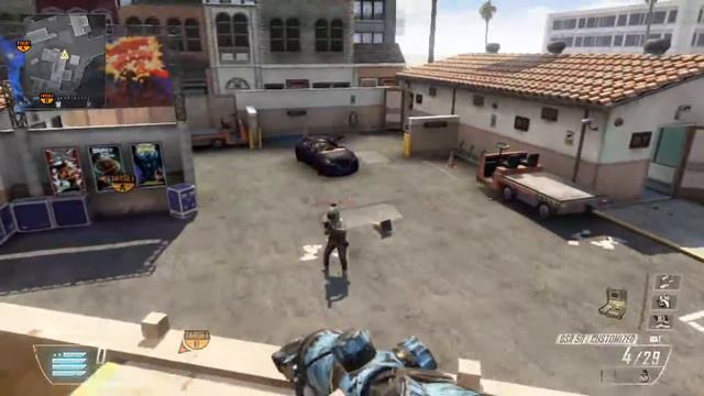 Call of Duty Black ops 2 trickshot on NEW DLC UPRISING MAP Studio смотреть онлайн