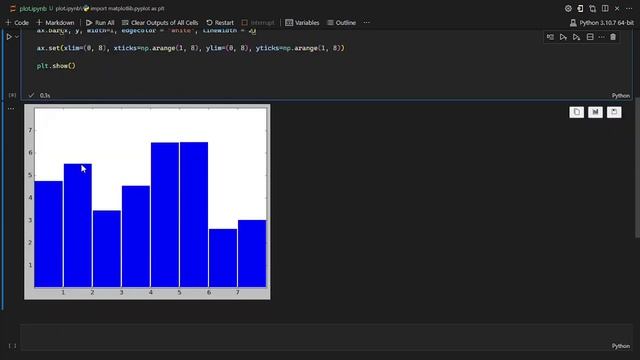 Matplotlib Tutorial: Bar plot смотреть онлайн