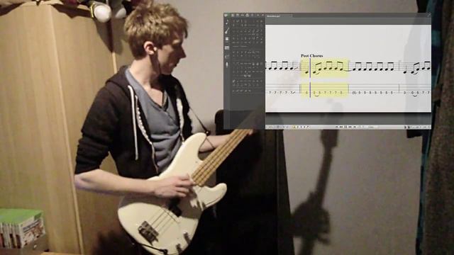 Motivation - Sum 41 - Bass Cover with Tabs смотреть онлайн