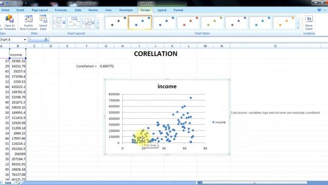 Calculating Correlations Using Excel Video смотреть онлайн