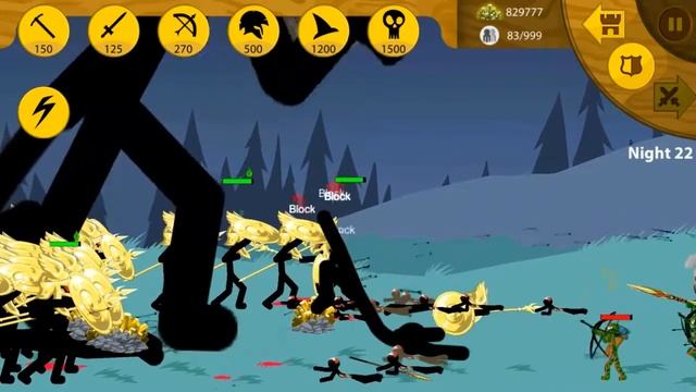 BEST TACTIC_ BIG STICKMAN FIGHT SUPER STONE  ARMY GRIFFON STRONGER  Stick War Legacy Huge Update