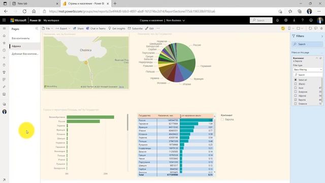 Курс по Power BI. Урок 10. Как поделиться отчетом через сервер, Microsoft Teams и электронную почту смотреть онлайн