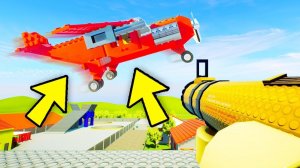 РПГ ПРОТИВ ЛЕГО САМОЛЕТОВ! ГРАНАТОМЕТ ПРОТИВ ОГРОМНОГО ЛЕГО САМОЛЕТА В БРИК РИГС (Brick Rigs)