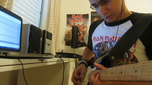 COMING HOME solo (Iron Maiden) - Dave Murray's tone смотреть онлайн