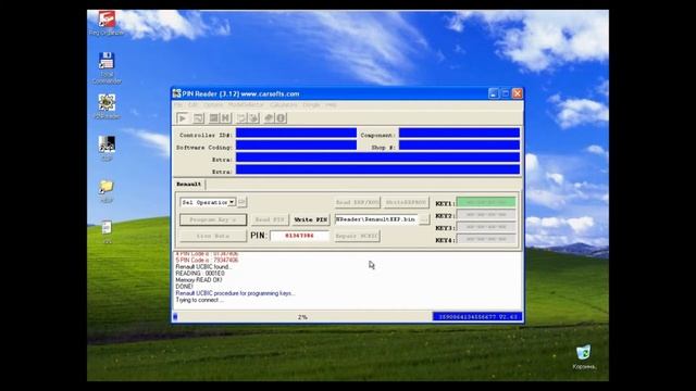 ? Иммобилайзер. Прошивка ключей рено. Вариант 2 смотреть онлайн