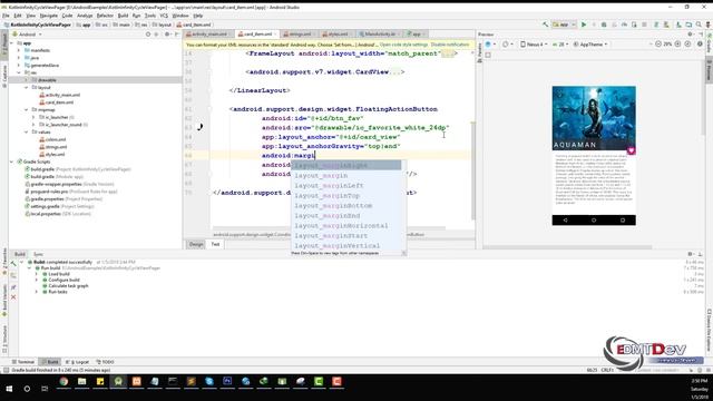 Kotlin Android Tutorial - Infinite Cycle View Pager with Click Listener смотреть онлайн