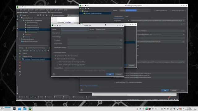PyCharm - автоматическая замена файла в конфигурации запуска без симлинков