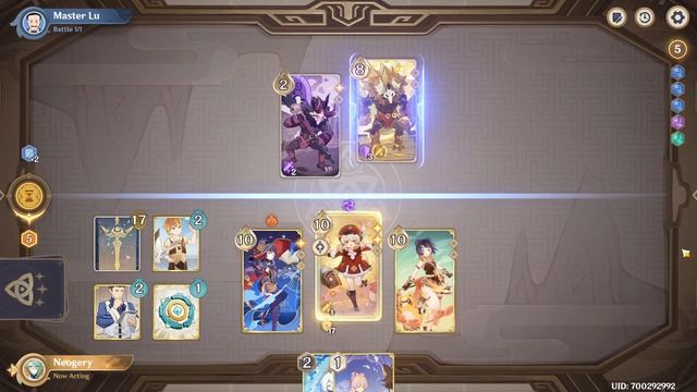 Master Lu's Match | Demolisher's End | Genius Invokation TCG [ Genshin Impact ] смотреть онлайн