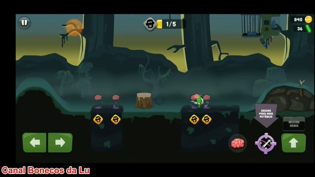 Zumbie Catchers Jogo (Caçadores de Zumbis) - Jogo / Gameplay - Níveis 6, 7, 8, 9 e 10 - Parte 02 смотреть онлайн