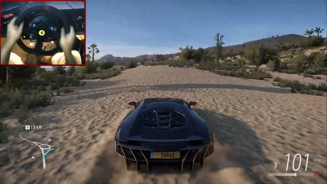 Lamborghini Centenario |Forza Horizon 5| Thrustmaster T300 Ferrari Integral Alcantara Gameplay смотреть онлайн