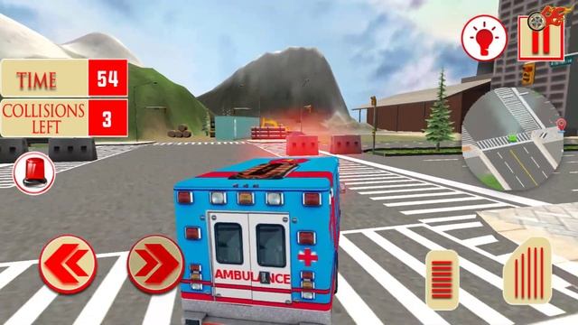 Rescue Ambulance VAN Driving Simulator - City Emergency Vehicles Parking | Android Gameplay смотреть онлайн