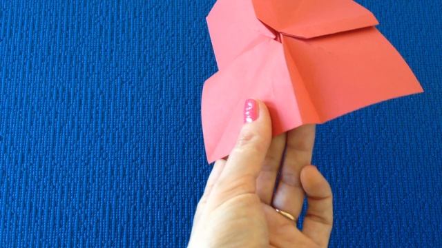 DIY. Бантик из бумаги. Оригами. Украшения подарков!! смотреть онлайн