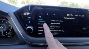 2023 Hyundai Sonata How to Reset Maintenance Reminder / Oil life