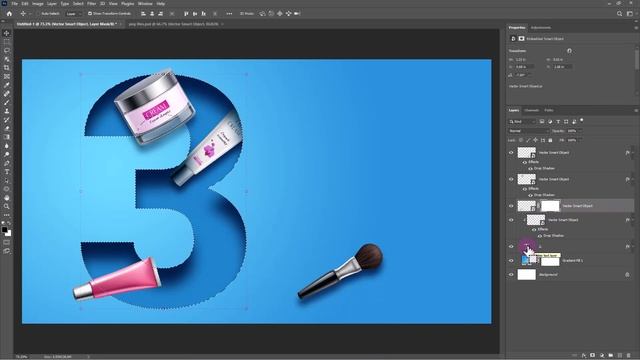 How to Create Stunning Social Media Graphics Poster Using Photoshop смотреть онлайн