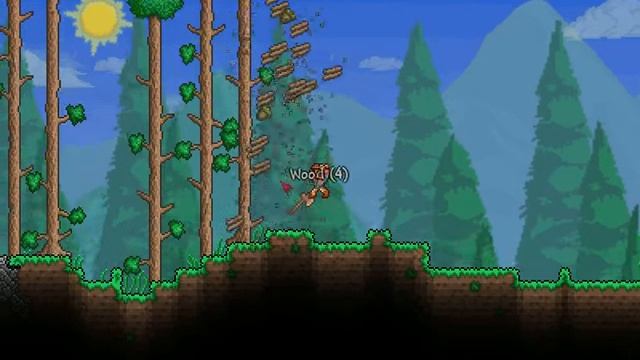 Terraria Timber time смотреть онлайн