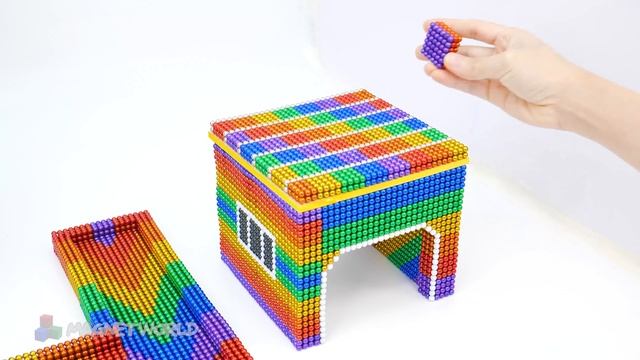 How To Make The MOST Dangerous Race Track From Magnetic Balls For Cute Hamster смотреть онлайн