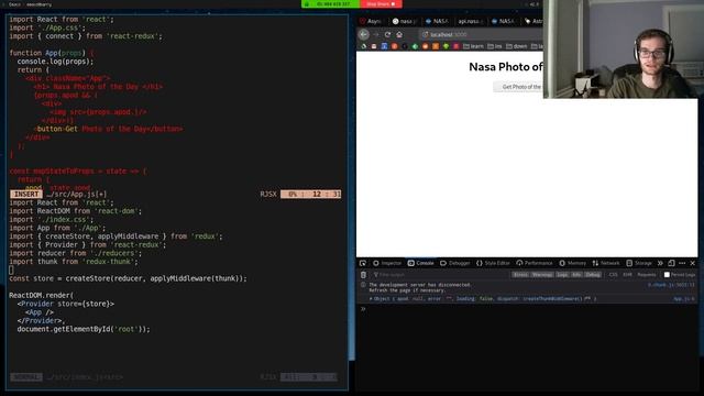 React Redux Thunk - Nasa API смотреть онлайн