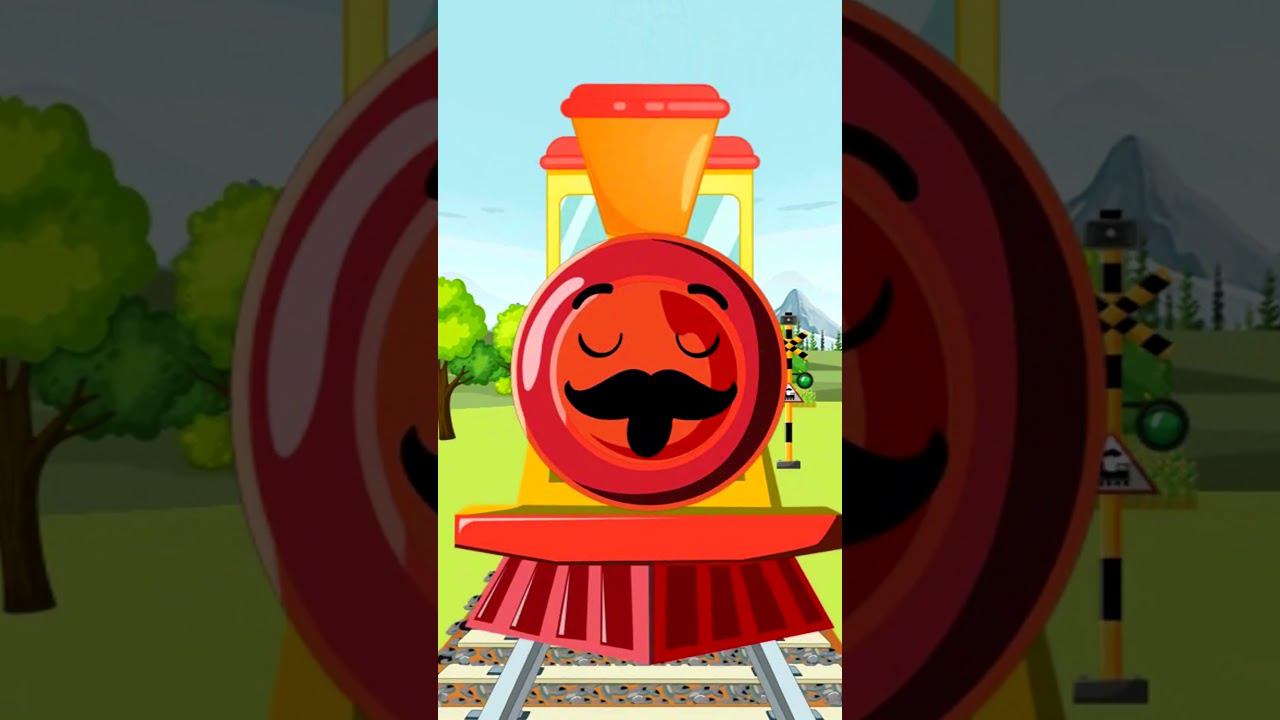 Кого везет на ферму паровозик Чом - Овечка. Песенка про паровозик #песенкидлядетей #крошкаантошка смотреть онлайн