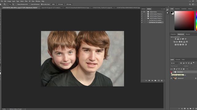 Soft Oil Cartoon Photo Action | Photoshop Action | VatDesign смотреть онлайн