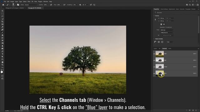Fantasy Glowing Moon Photo Manipulation - Photoshop Tutorial