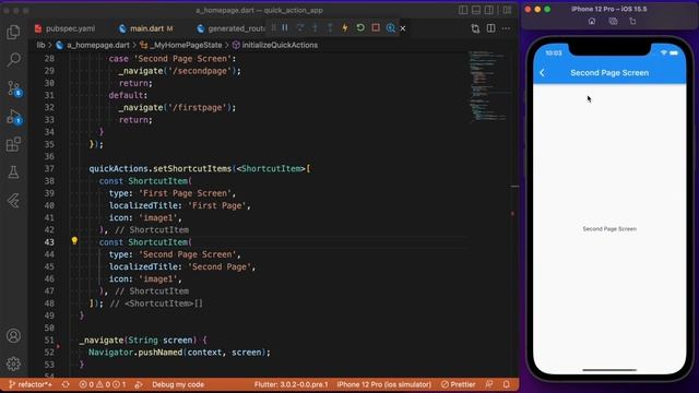 Quick Actions in Flutter | Package Explore | Quick Actions Package Tutorial | Flutter Package Serie смотреть онлайн