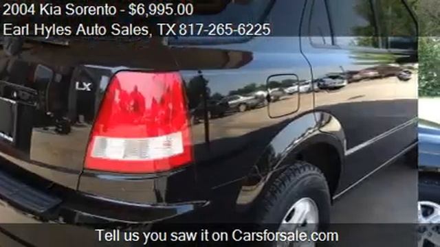 2004 Kia Sorento LX 2WD - for sale in Arlington, TX 76010 смотреть онлайн