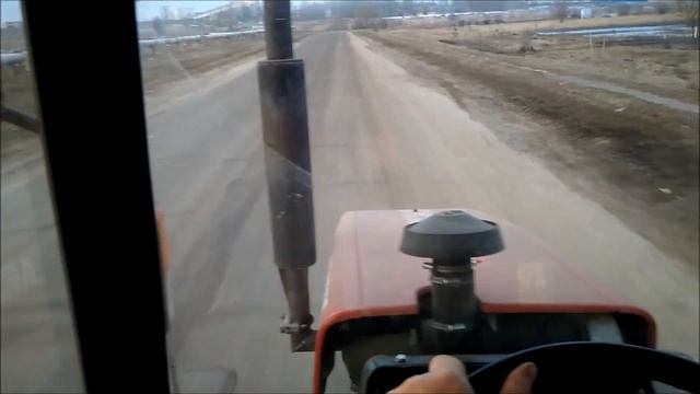 Беларус МТЗ 320  Едем на работу. #трактор