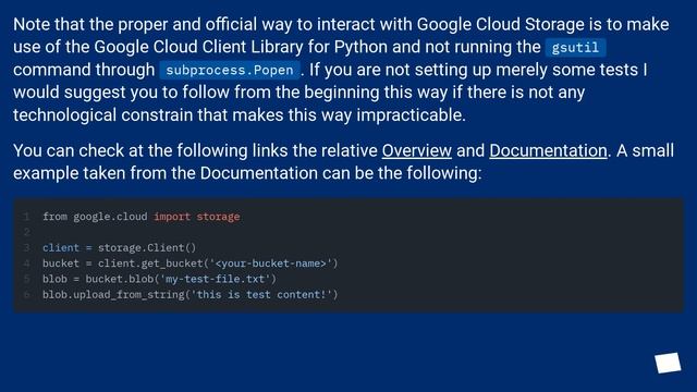 How to run Google gsutil using Python смотреть онлайн