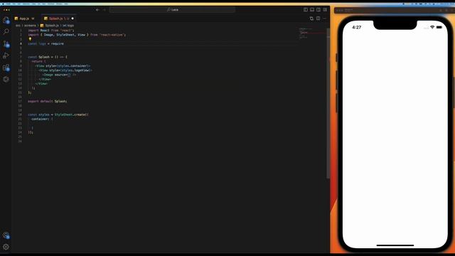 React Native Speed Code Step-by-Step Tutorial Laza App Part 1 - Splash Screen смотреть онлайн