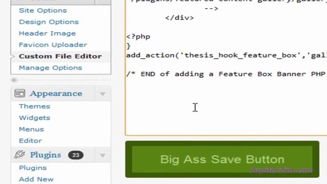 Thesis Tutorial: Add Your Own Copyright to Blog Footer using WordPress Thesis Theme 1.8 смотреть онлайн