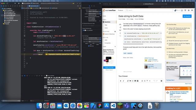 Problem Solving, #28: C# Date to Swift Date смотреть онлайн