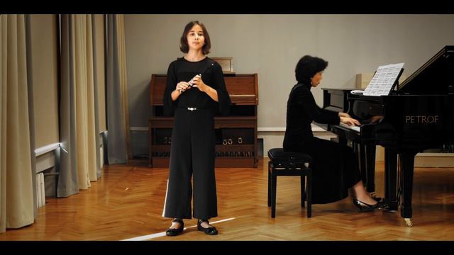 John S .Cox "The skylark" (Жаворонок), Sofia Chechik (piccolo), Olga Ber (piano) смотреть онлайн