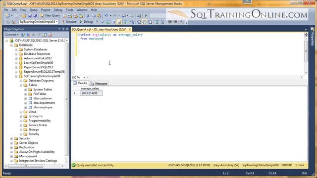 SQL Functions - SQL Training Online - Quick Tips Ep17 смотреть онлайн