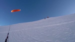 Snowkitin  Сноукайтинг