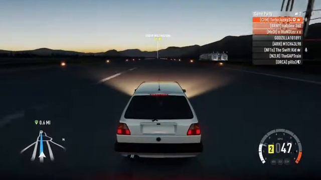 Vw vs Honda 1/4 Mile FWD смотреть онлайн
