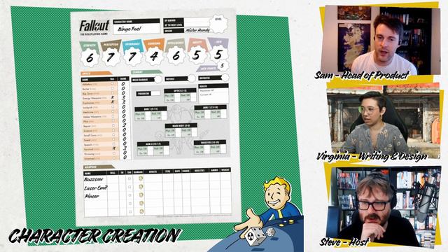 Fallout 2D20 RPG - How To Create a Character смотреть онлайн