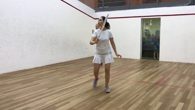 Сквош. Урок #14. Кроссы-парная тренировка. смотреть онлайн