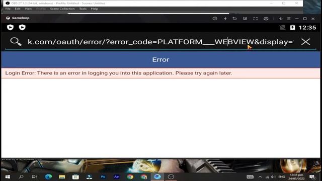 how to fix Facebook login disabled in gameloop ?| fix Facebook login disabled in imbedded browser смотреть онлайн